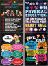 Jinniee Classroom exercise poster Calm Posters and Kids Work Out for 11''x17''