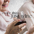 Dragon Glassware Stemless Wine Glasses - 16 oz Clear Short Wine Glasses Set of 2 with Finger Indentations