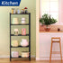 5-Wire Closet(Black,11.8" 16.6" 53.5" REGILLER Shelving Metal Storage Rack Adjustable Shelves,Standing Storage Shelf