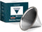 OVALWARE Paperless Stainless Steel Pour Over Coffee Filter - Reusable Coffee Cone Dripper for Chemex, Hario, and More