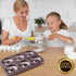 Donut Pan by Dohnuts, Premium 6 Cup Non-Stick Mini Doughnut and Bagel Maker