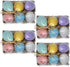 Gift Boutique Pastel Speckled Easter Eggs Set (6 Pack) Decorative Faux Eggs