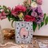 Emma) Steel Mill & Co Original Book-Shaped Decorative Vase, Ceramic Vases for Home Decor, Cute Bookshelf Decor, Unique