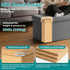 Snuvid 30-INCH Storage Ottoman Bench, Footrest with Storage, End of Bed Bench Coffee Table for Living Room, Bedroom