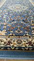 Traditional Runner Area Rug, Blue 330.000 Point Design, 31 Inch x 7 Feet 2 Inch
