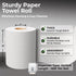 600' 1 8" 1 2" Commercial Restaurantware-Paper Towel Roll x Roll Long Paper Towel Wide Hand Towel Roll Ply Universal