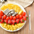 16-Piece Small Stainless Steel 2-Tines Forks, Fruit Forks Set