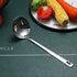 Berglander Stainless Steel Ladle - Cooking Kitchen Metal Soup Spoon, Non-Stick, Dishwasher Safe