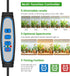 8 inch 56 6/12/16 3 2 Wiaxulay Grow Light Strip, LEDs Full Spectrum Grow Lights for Indoor Plants, Under Cabinet Grow