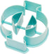 Greek Alphabet Letter Shaped Cookie Cutter, 3 Inches Long, Great Gift for Big Sis/Lil Sis, Parties, Fundraising