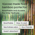 Niagara Twin Mattress Protector, Waterproof Premium Cover, Viscose Made from Bamboo, 39x75, Fits 8-21 Inches Deep