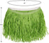 Beistle Adult Size Green Paper Grass Hula Skirt, Short Luau Costume Accessory, One