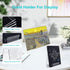 Acrylic Book Stand with Ledge, 10PC Clear Acrylic Display Easel for Books, Magazine, Pictures, Artworks