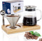Aquach Pour Over Coffee Maker Set with Extra Large Coffee Dripper, 28
