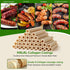 15m/49ft 30mm/ 13/16'' 1 FAIRSKY HALAL Grade A Collagen Sausage Casings, Edible Drying Casing Longer Length