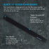 Messermeister 12” Slicer Edge-Guard, Black - Functional Knife Protector for Slim-Blade Knives