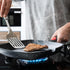 Moss & Stone 11In Square Grill Pan, Nonstick Die Casting Aluminum, Removable Handle for Indoor Cooking, Meats &