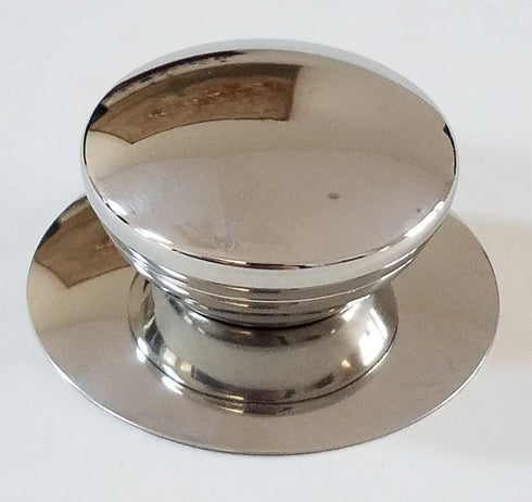 Cookware Universal Kitchen Stainless Steel Replacement Pot Lid Cover Knob Handle, Silver
