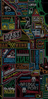 Neon Neighborhood Map of Chicago Poster, Chicago Gift and Wall Art