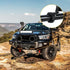 Nilight 2PCS Roll Bar Clamps Mounting Brackets, LED Light Mount Clamps Fit on 2.135" to 2.5” Bull Bars