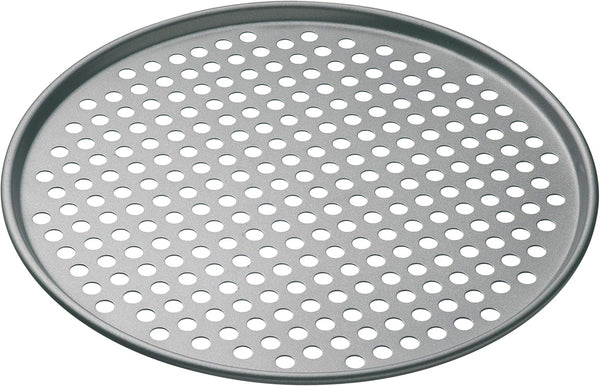 Master Class KCMCHB14 Perforated Pizza Tray, Grey, 32cm