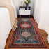 YJ.GWL Area Rug 2x6 - Washable Non-Slip Hallway Runner Rug, Vintage Red Carpet for Bedroom, Kitchen, Bathroom