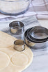 Fox Run Circle Cookie Cutter Set, 1 x 4 x 4 inches