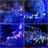 165FT 500 Lights,16 LAMPHOME LED Blue Christmas Modes Connectable Fairy String Lights, Plug in Indoor Outdoor Blue