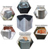 Air Conditioner Cover for Outside Units, Heavy Duty Central AC Winter Cover, Waterproof Snow-Resist, Black