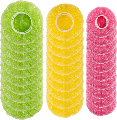 80Pcs Reusable Bowl Covers, Elastic Plastic Wrap for Food Storage, Fresh Keeping Bags, Stretch Elastic Covers