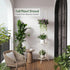 WELUKGUUD 2-Tier Hanging Plant Stand Indoor and Outdoor , Space-Saving Iron Planter Shelves, Multiple Flower Pot