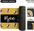 Welcome Mat Front Door Yellow Bee Decor, Indoor Outdoor Entryway Doormat, Summer Kitchen Bath Mat, 30 x 16 Inch