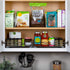 Pull Out Cabinet Organizer for Spices and Cans - Heavy Duty Spice Rack with Lifetime Warranty, 12-3/8"Wx 10-1/2"D