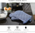 DII 100% Cotton Basic Terry Collection Oven Mitt, Spice, 2 Piece
