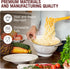 Fun Spaghetti-Shaped Plastic Spaghetti Spoon/Pasta Fork from a Series of Pasta-Inspired Kitchen Gadgets | Cool Pasta