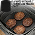 Air Fryer Reusable Liner Accessories for Ninja Foodi Grill 5-in-1 AG301, Heat Resistant Silicone Mat