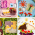 6 Pack Sandwich Cutters and Bread Crust Shape Remover for Kids, Cute Animals Shapes Toast Mould DIY Slicer Kit