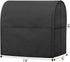 Luxja Dust Cover for 4.5-Quart and 5-Quart Stand Mixer - Cloth Cover with Pockets for Mixer and Accessories, Black