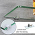 12Inch Set 3, SAYAYO Glass Floating Shelves for Wall, Tempered Glass Shelves for Bathroom, Living Room, Bedroom