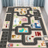 Jngred Mat(80120cm/3247in) Kids Car Rug Playmat with Non-Slip Rubber BackingCar City Life Road CarpetChild Car Traffic