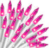 Joiedomi Christmas String Lights Indoor,200(2100) Mini Pink Light,42.8 FT Lighting Decor for