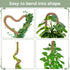 2 Pack 28'' Bendable Moss Pole Monstera Plant Support for Climbing Indoor Plants - Stakes for Potted Climbers - Tall