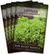 Sow Right Seeds - Salad Bowl Green Leaf Lettuce Seeds for Planting