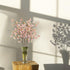 Uieke Silk Cherry Blossom Branches, 40.5in Artificial Flowers for Wedding Home Decor, Set of 3, Pink