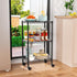 3 Pantry12D 18W 30.7H Golpart Small Tier Shelves Storage Wire Shelving Unit Metal Shelf Adjustable Organizers Storage