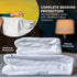 UltraPlush King Waterproof Mattress Protector, Bedwetting Bed Cover