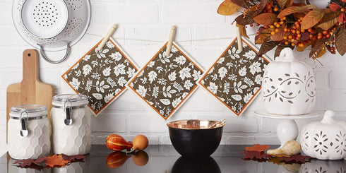 DII Reusable Swedish Dishcloths for Kitchen & Cleaning, Machine Washable, Biodegradable, 3 Piece