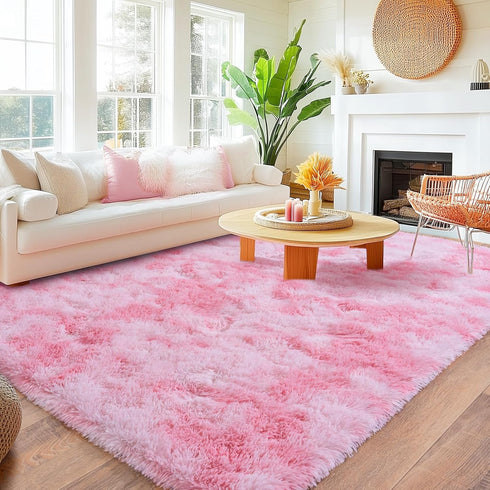 5x7 Rugs for Bedroom, Ultra Fluffy Fuzzy Shag Area Rug for Living Room, Modern Plush Soft Upgrade Non-Slip Carpet
