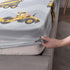 Datura home Set 4Pcs Set 1 1 2 Construction Truck Sheet Grey Machinery Truck Excavators Vehicles Tractor Printed Sheet