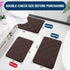 OLANLY Memory Foam Bath Mat 36x24, Ultra Soft Absorbent Bathroom Rug, Machine Washable for Floor